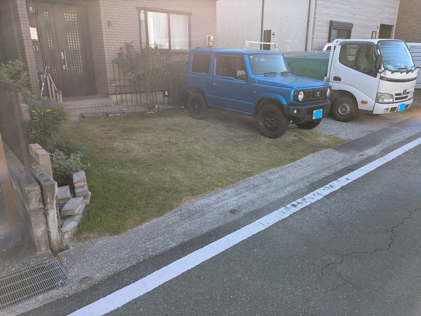 駐車場　土間コンクリート工事